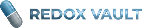 RedoxVault — Panacea Bio Chem RedoxVault logo — Panacea Bio Chem technology by Bogdan Dicoias